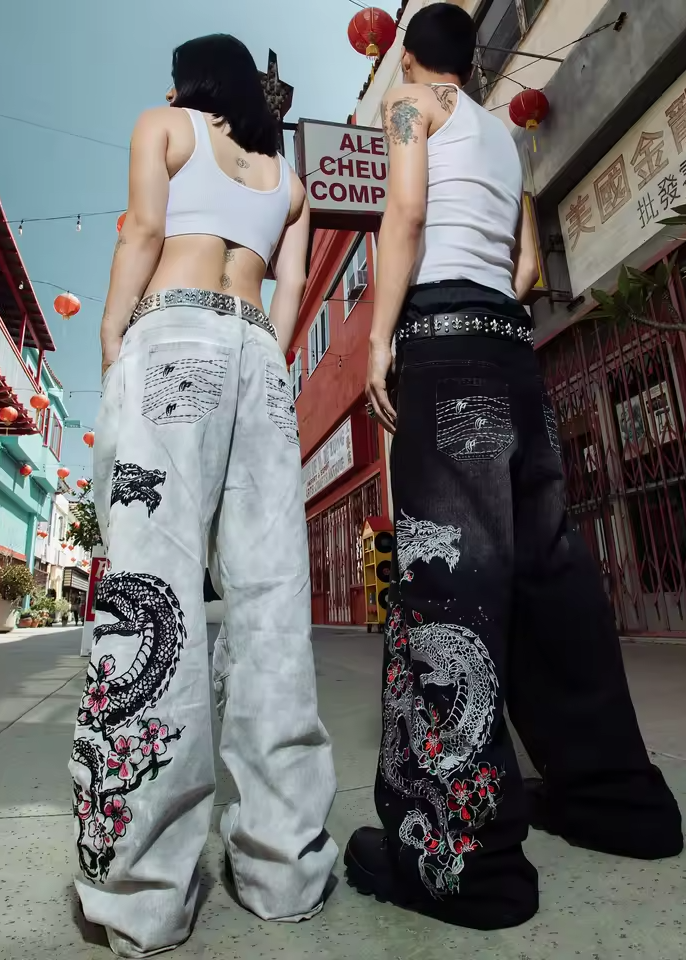 DRAGON SERPENT JEANS