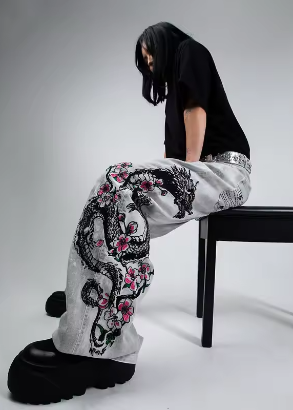 DRAGON SERPENT JEANS